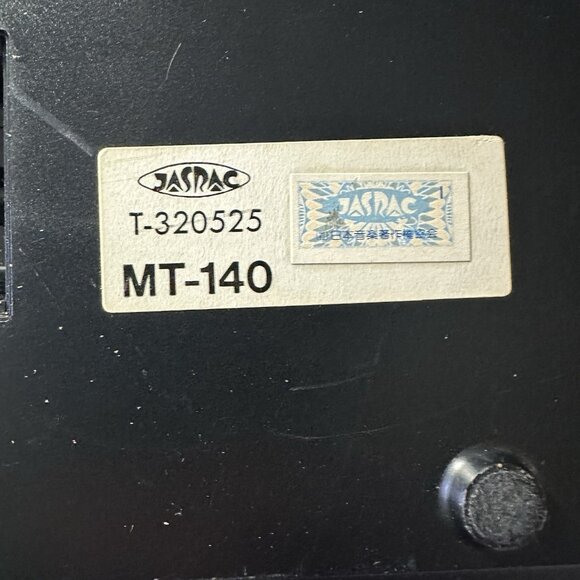 Casio Casiotone MT-140 Black Vintage Keyboard Working Battery Operated Tested! - Picture 11 of 16